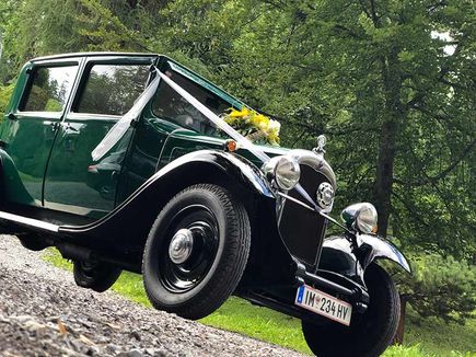 Oldtimer für Hochzeit mieten in Imst